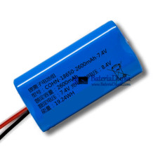 Bateria para PLC HTK-18650-2600mAh-7.4V [bateria de reposição]